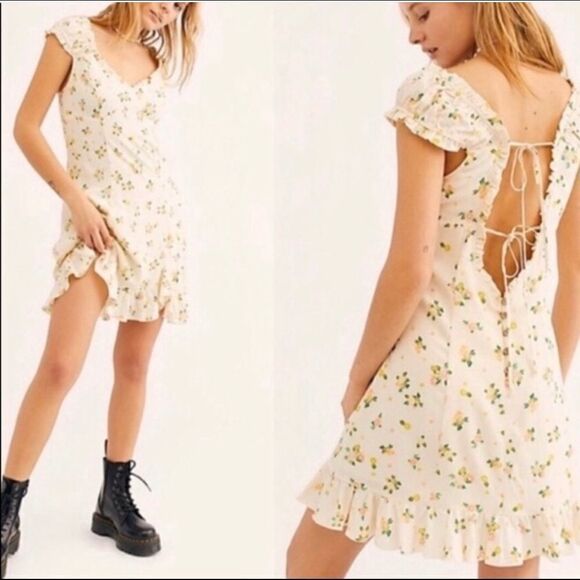 NWT Free People mini dress size L - Picture 2 of 8
